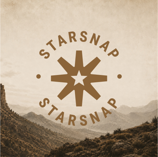 Open Western skyline and trail for StarSnap